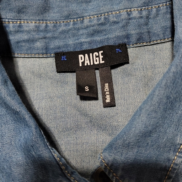 Paige Mila Cotton Shirt Dress - Picture 3 of 7